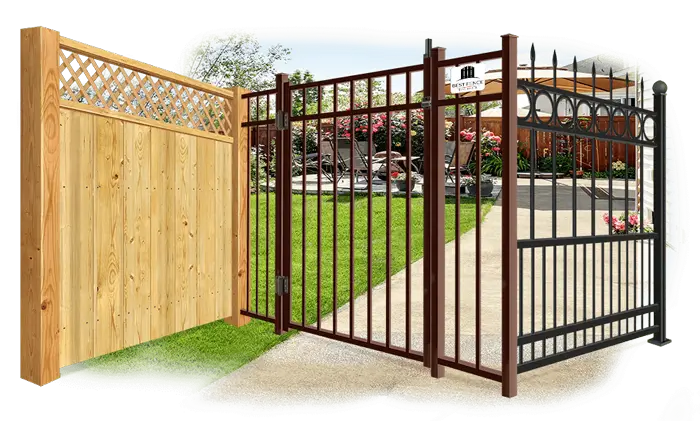 Decorative fence features popular with Cincinnati homeowners