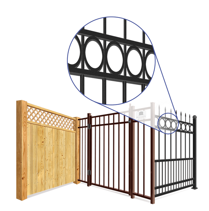 Cincinnati Decorative fence  installation company