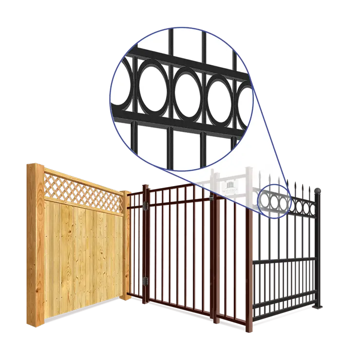 Cincinnati Decorative fence  installation company