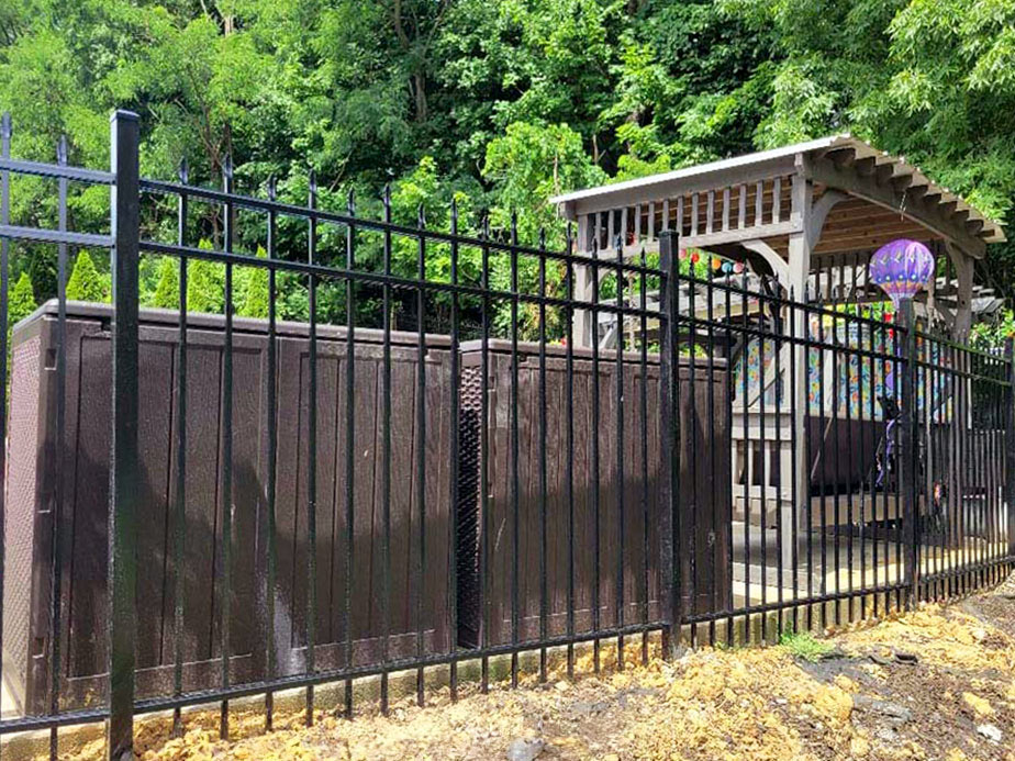 Residential Ornamental Iron Fence Company In Cincinnati