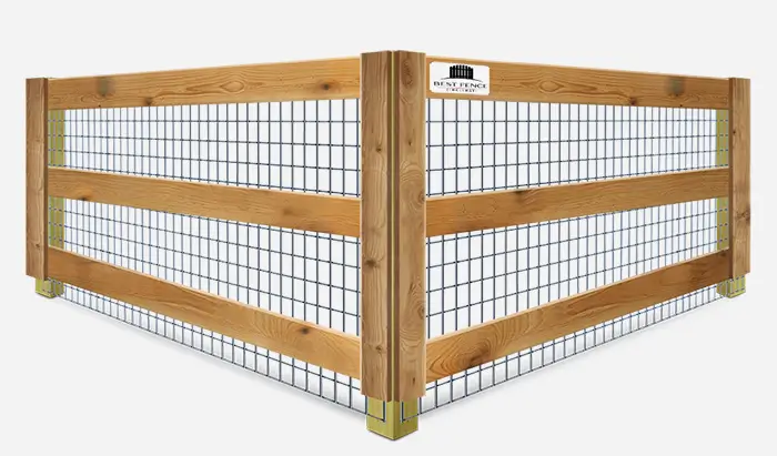 Kentucky Board with Wire Mesh Wood Fence Contractor in Cincinnati