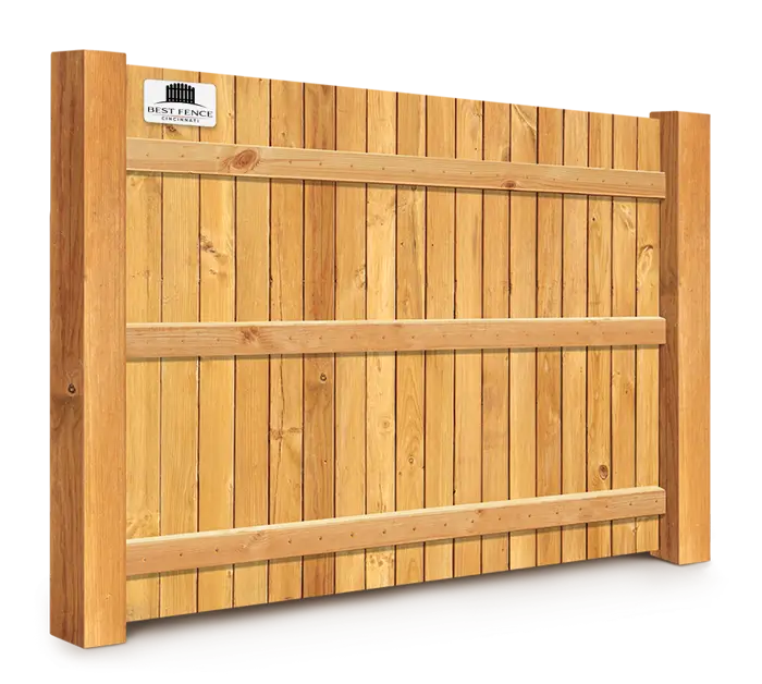 Wood fence features popular with Cincinnati homeowners