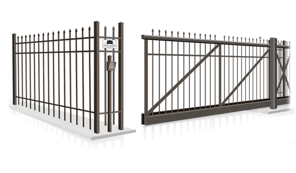 Commercial automated Vtrack slide gate