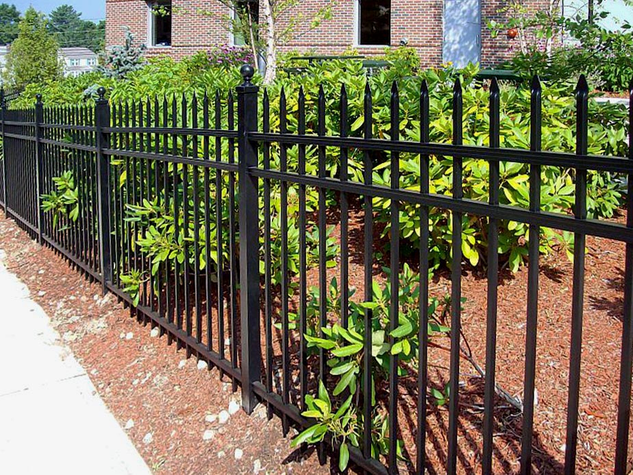 Aluminum fence options in the Maineville Ohio area.
